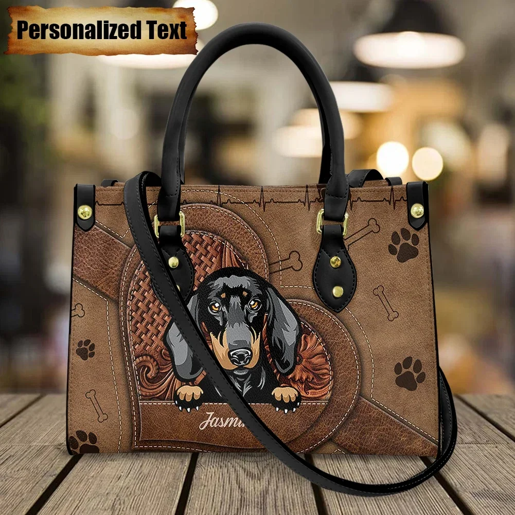 Luxury Bags Cute - Leder Umhängetaschen für Frauen Personalisierte Name