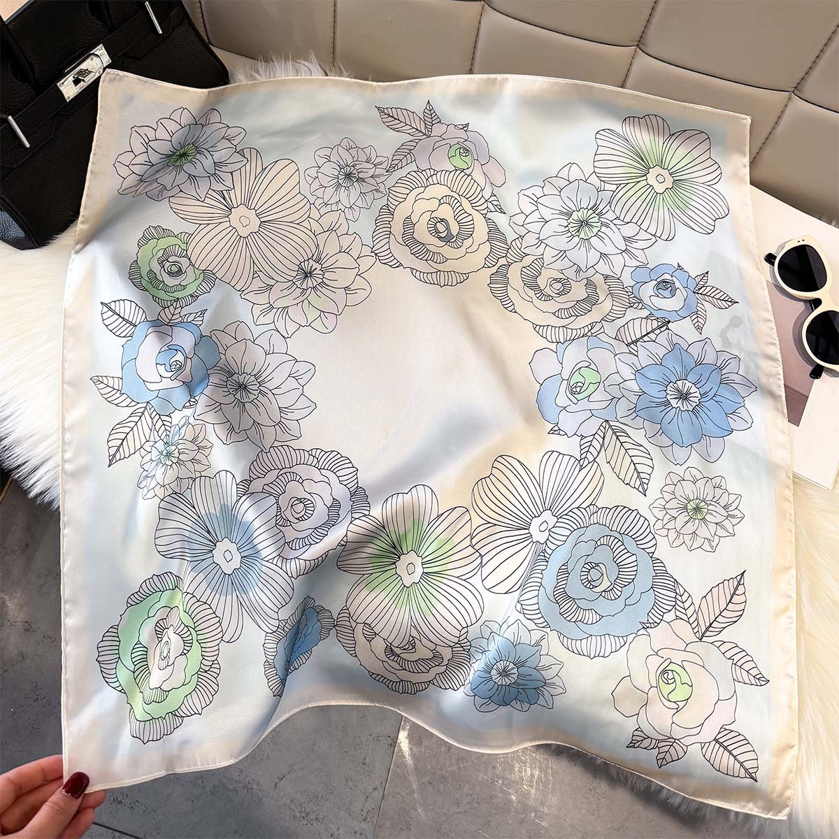 Frühlings-Seidenschal für Dame – Luxury Bags China Bewertung und Preis