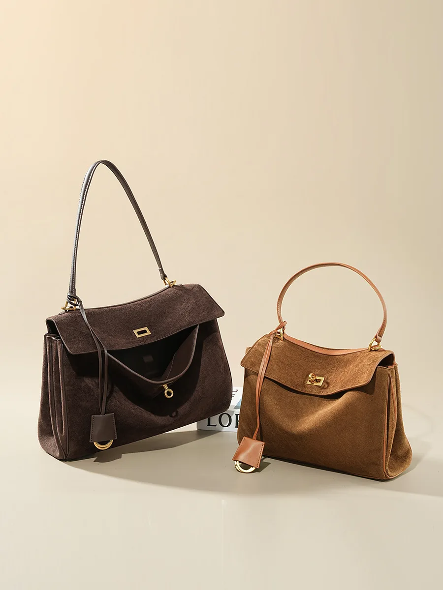 Herbst-Winter Damen Wildleder  – Luxury Bags Tote Bewertung und Preis