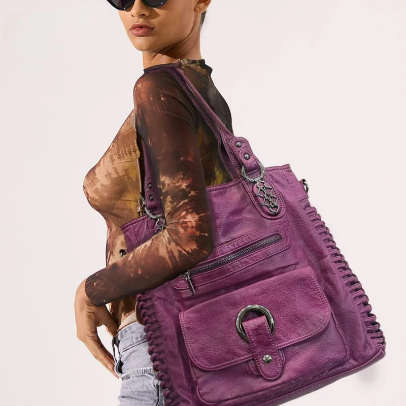 Luxuriöse und modische Motorra – Luxury Bags Tote Bewertung und Preis